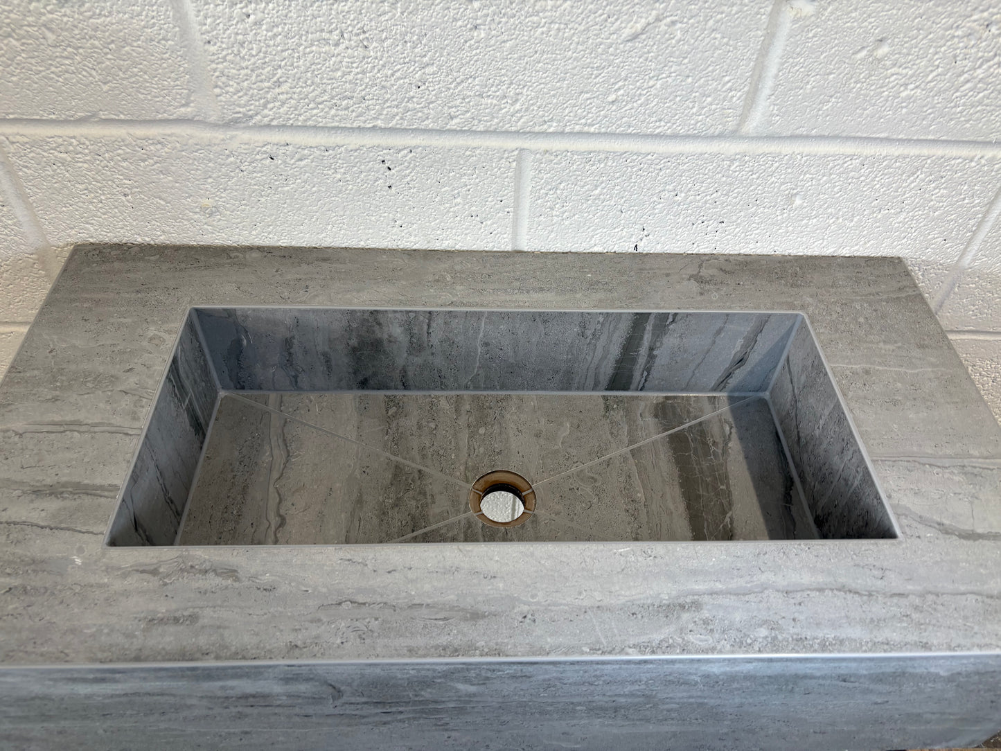 Boscostone Grey Rectified Matt Stone Effect 800mm