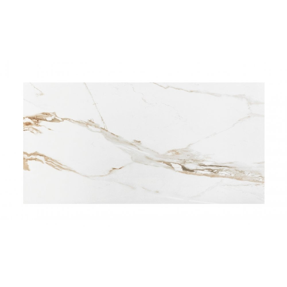 Capel Gold Polished Marble Effect Tiles