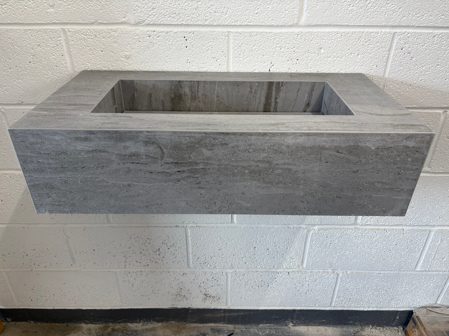 Boscostone Grey Rectified Matt Stone Effect 800mm