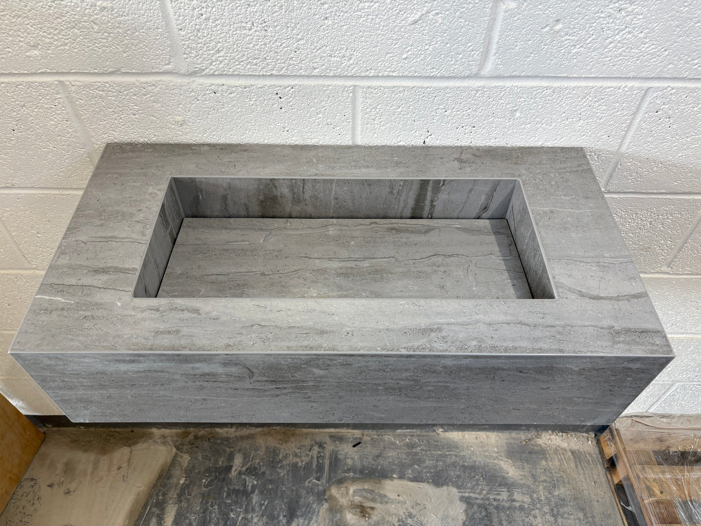 Boscostone Grey Rectified Matt Stone Effect 800mm