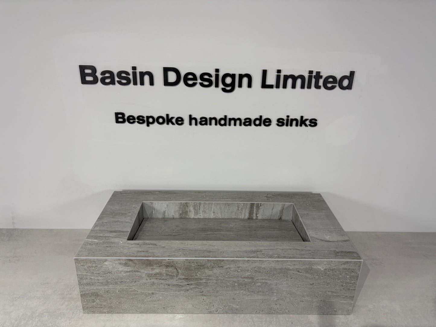 800mm light grey sink