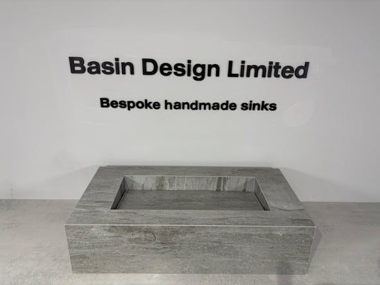 800mm light grey sink