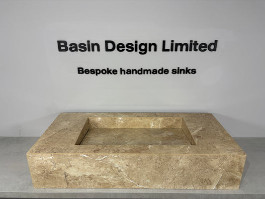 1000mm beige sink