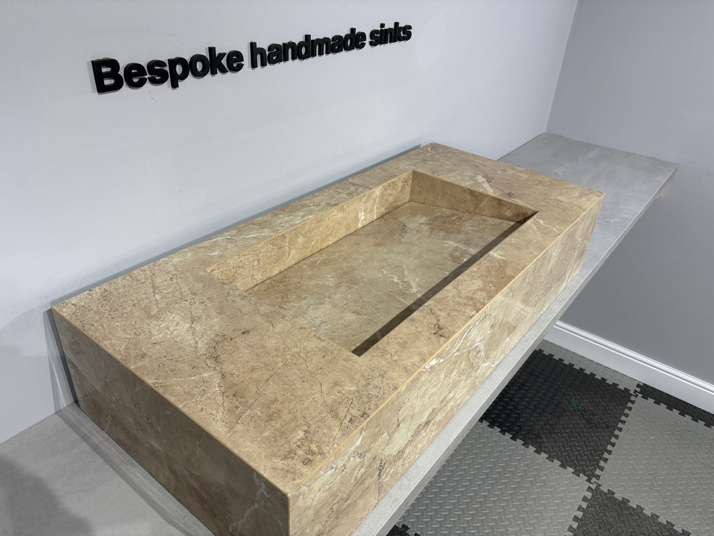 1000mm beige sink